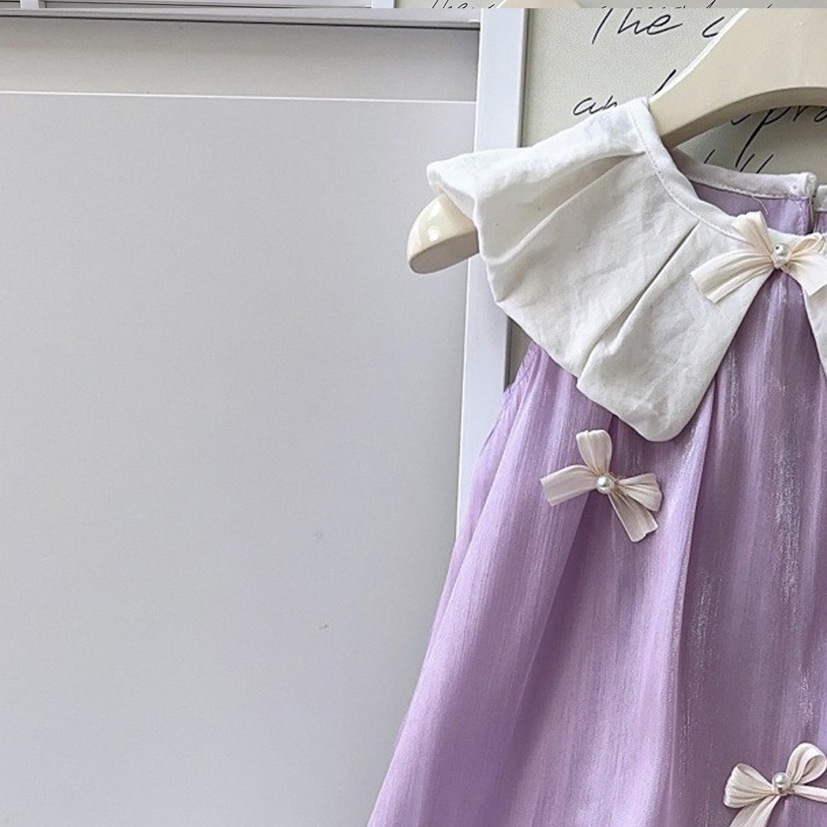 Solid A-Line Dress