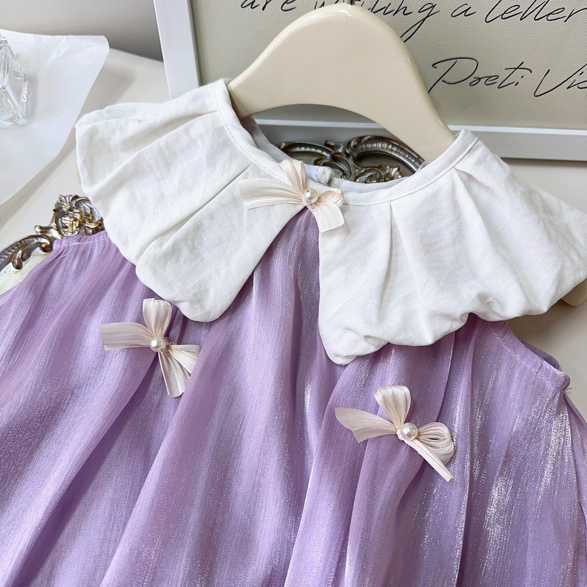 Solid A-Line Dress