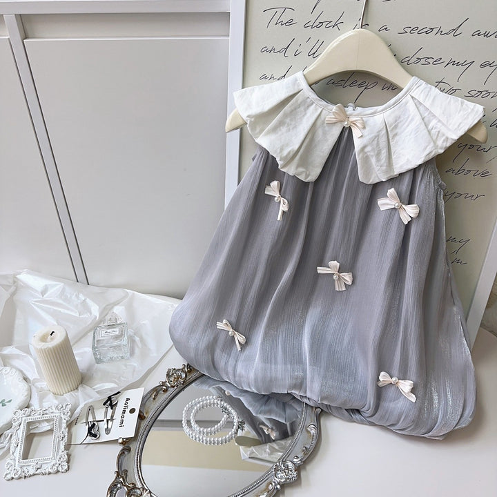 Solid A-Line Dress
