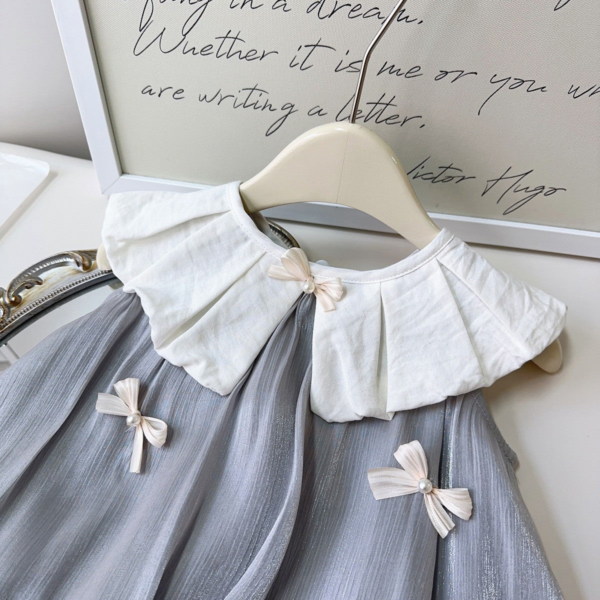 Solid A-Line Dress