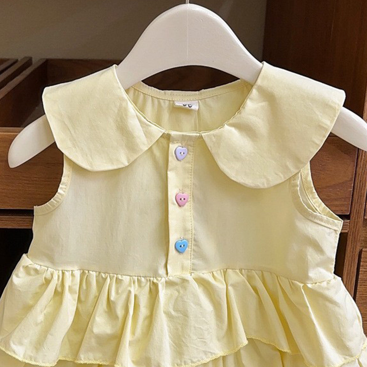 Peter Pan Collar A-Line Midi Dress