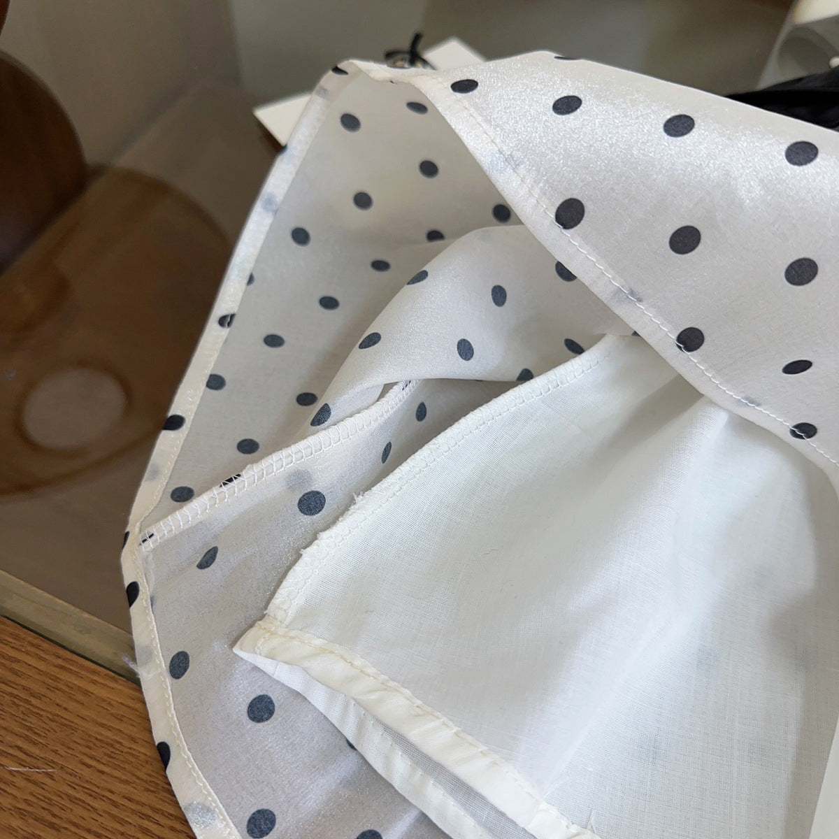 Girls Polka Dot Print A-Line Dress