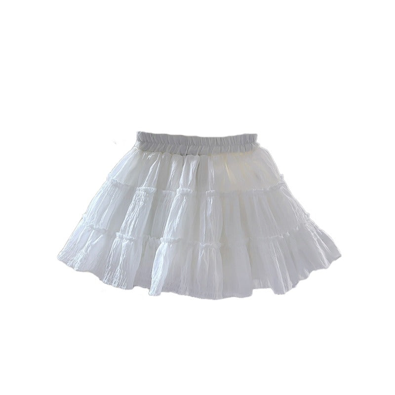 Girls Flared Mini Skirt
