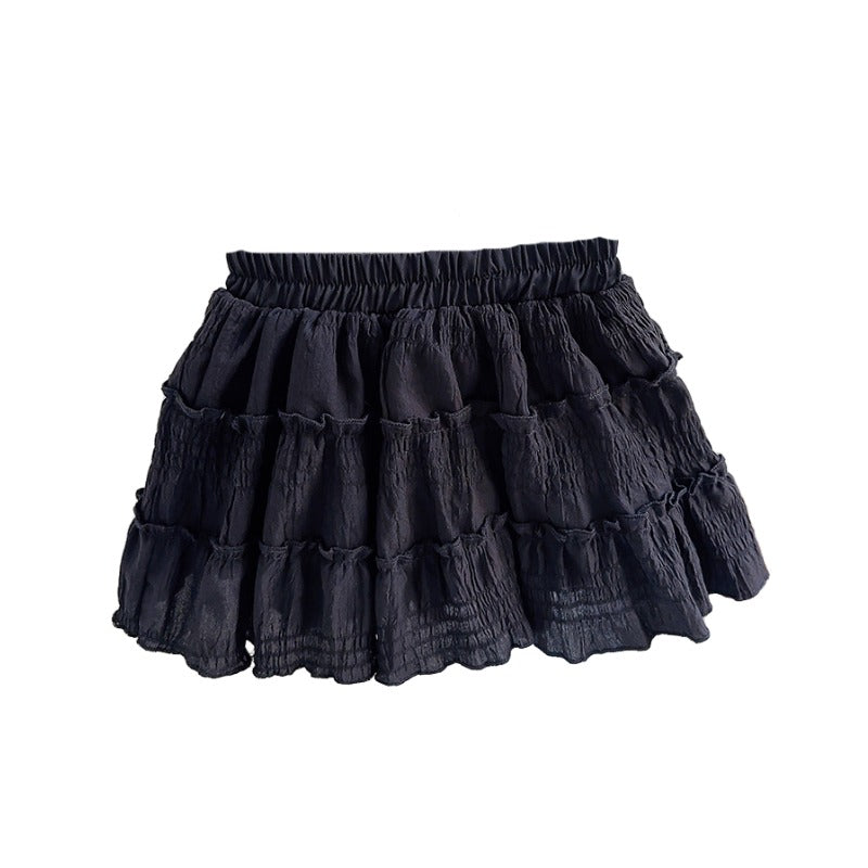 Girls Flared Mini Skirt