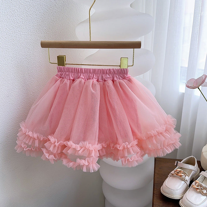 Solid Flared Skirt