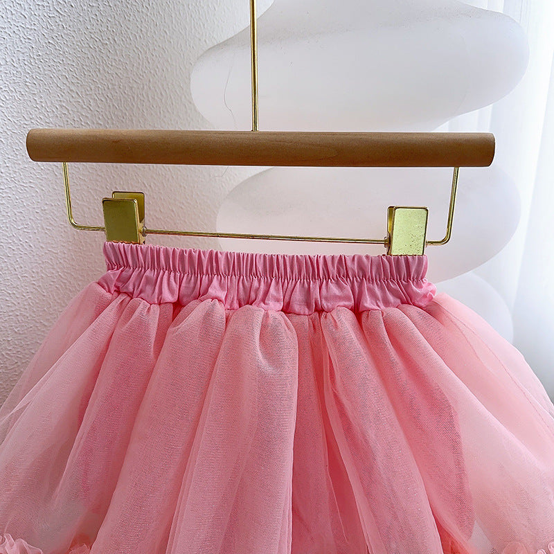 Solid Flared Skirt