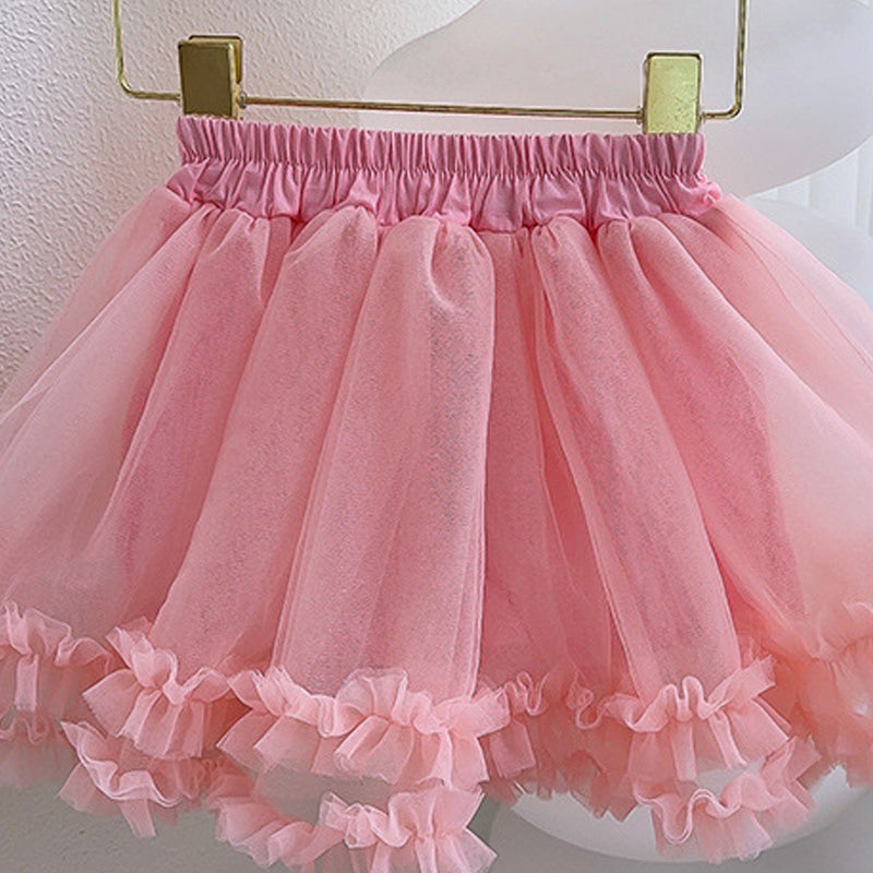 Solid Flared Skirt