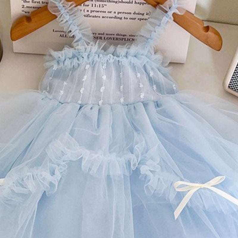 Solid A-Line Dress