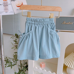 Solid Mid-Rise Regular Shorts