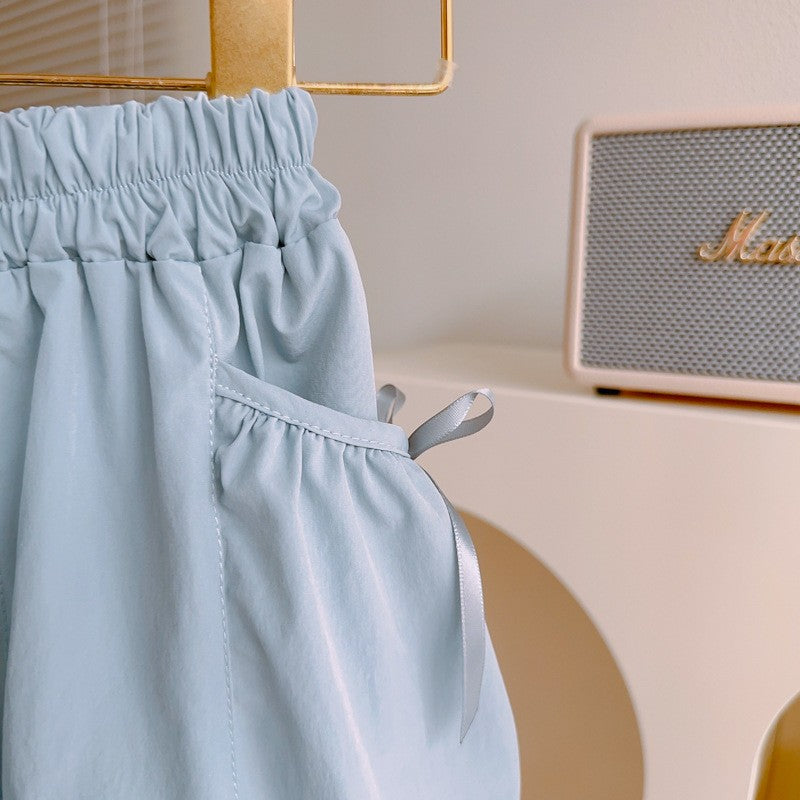 Solid Mid-Rise Regular Shorts
