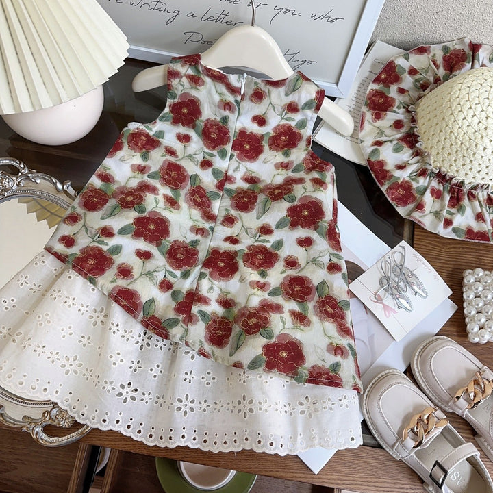 Abstract A-Line Dress