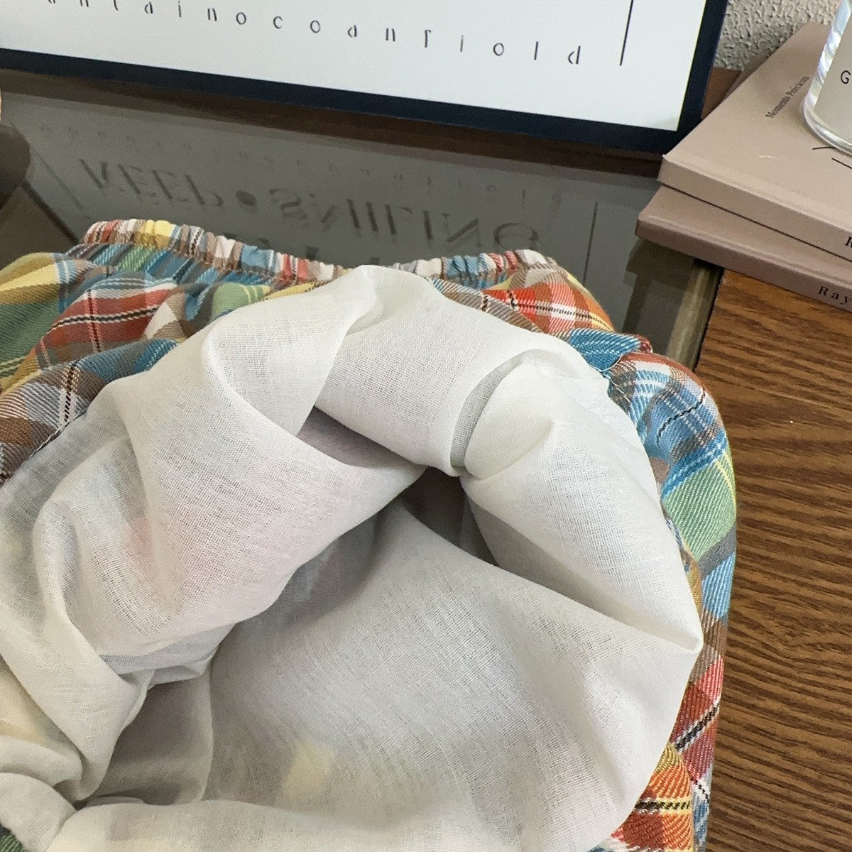 Checked Mid-Rise Regular Shorts