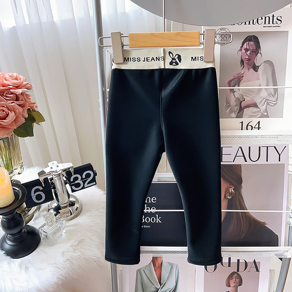 Girls  Mid-Rise  Easy Wash Pleated Trousers