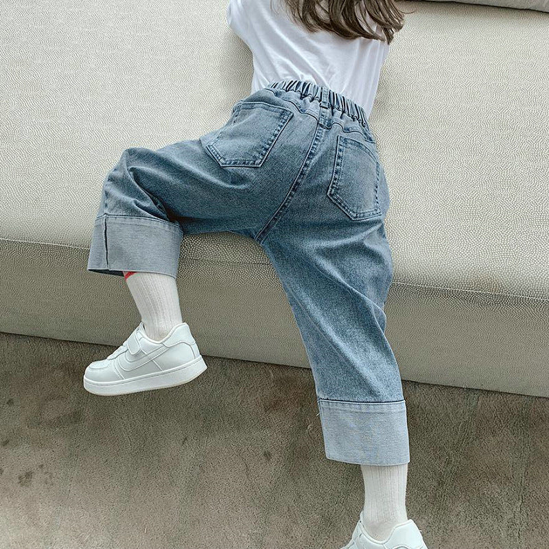 Girls Light Fade Jeans