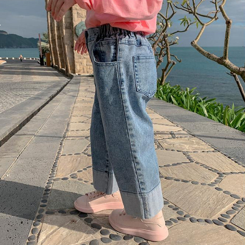 Girls Light Fade Jeans