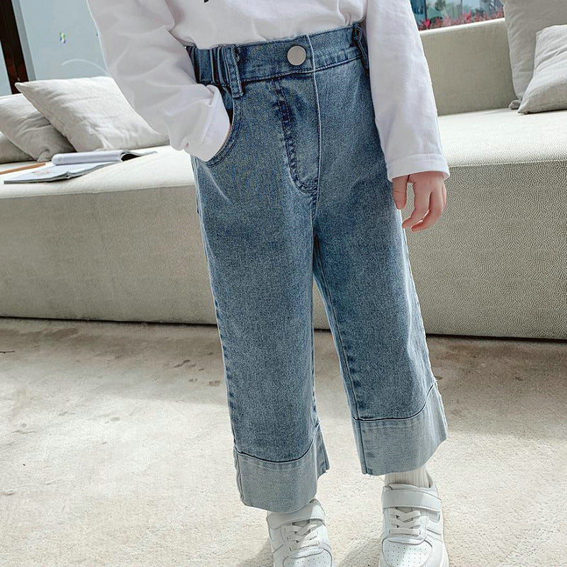 Girls Light Fade Jeans