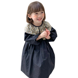 Applique A-Line Dress