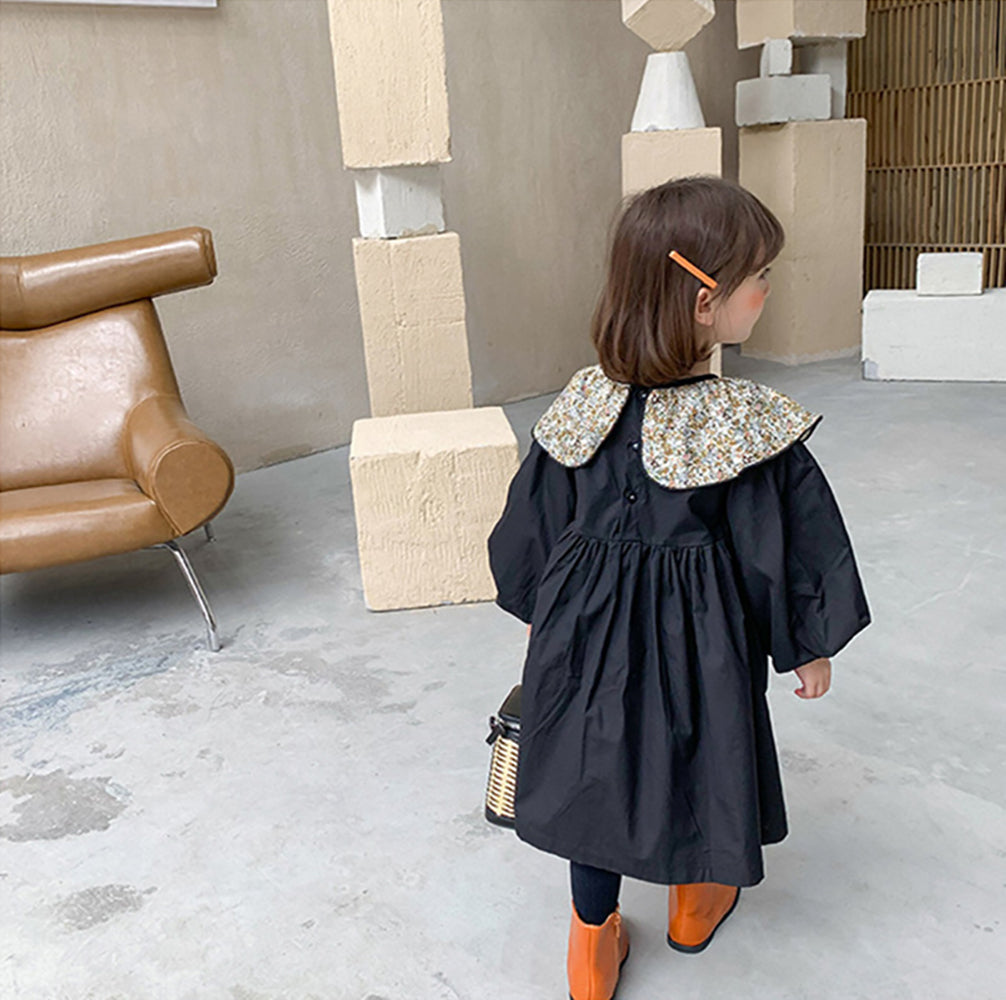 Applique A-Line Dress