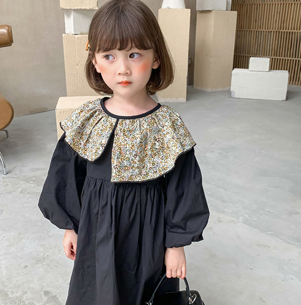 Applique A-Line Dress