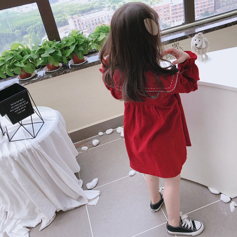 Girls A-Line Dress