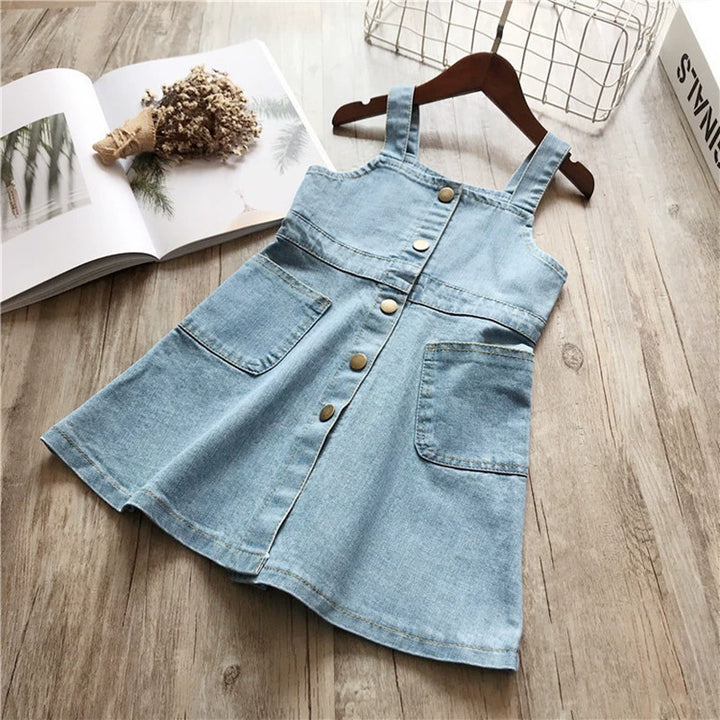 Solid A-Line Dress