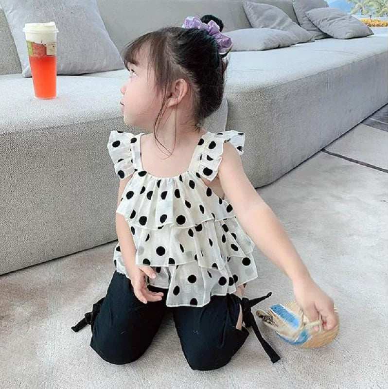 Solid Top and Capris Set
