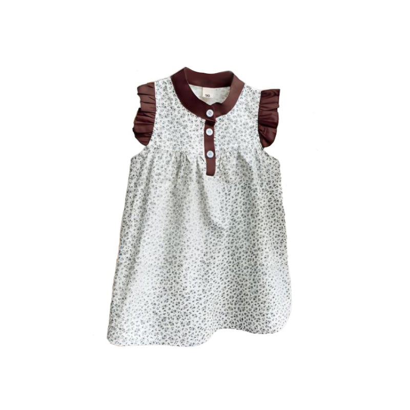 Printed A-Line Dress