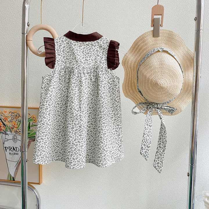 Printed A-Line Dress
