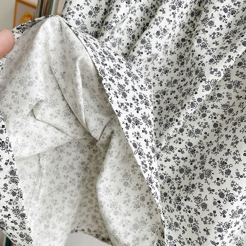 Printed A-Line Dress
