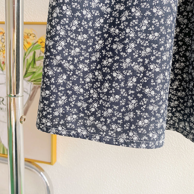 Floral Print A-Line Dress