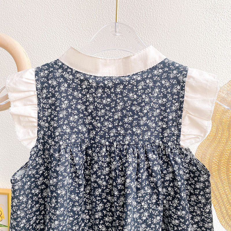 Floral Print A-Line Dress