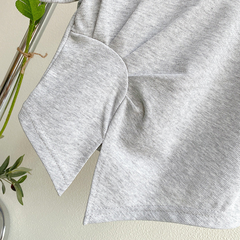 Girls Grey Top with Trousers