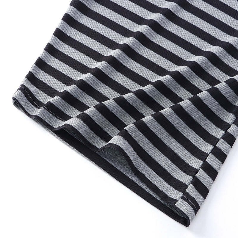 Boys Striped Pure Cotton T-shirt with Shorts