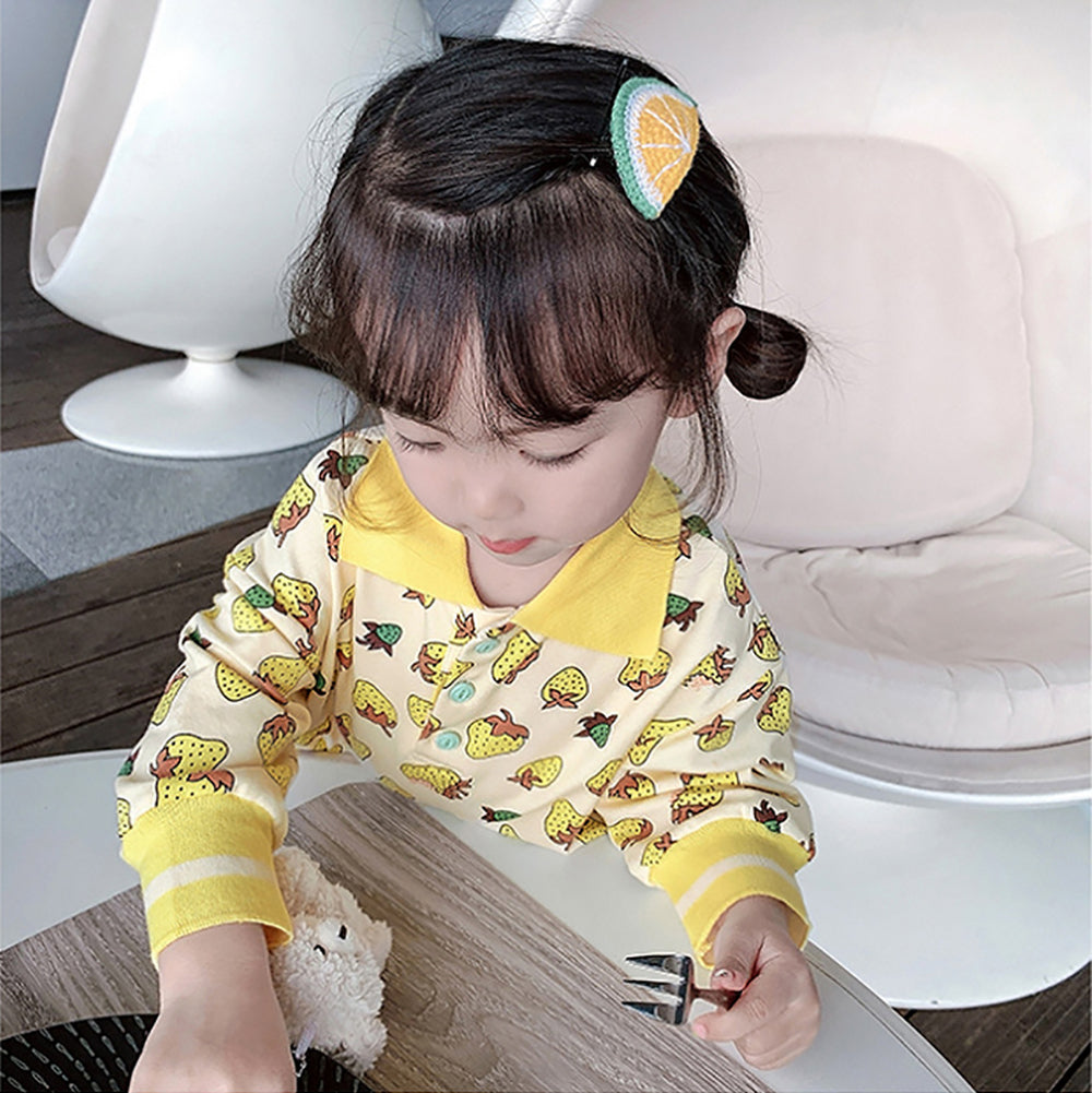 Girls Printed T-shirt Dress