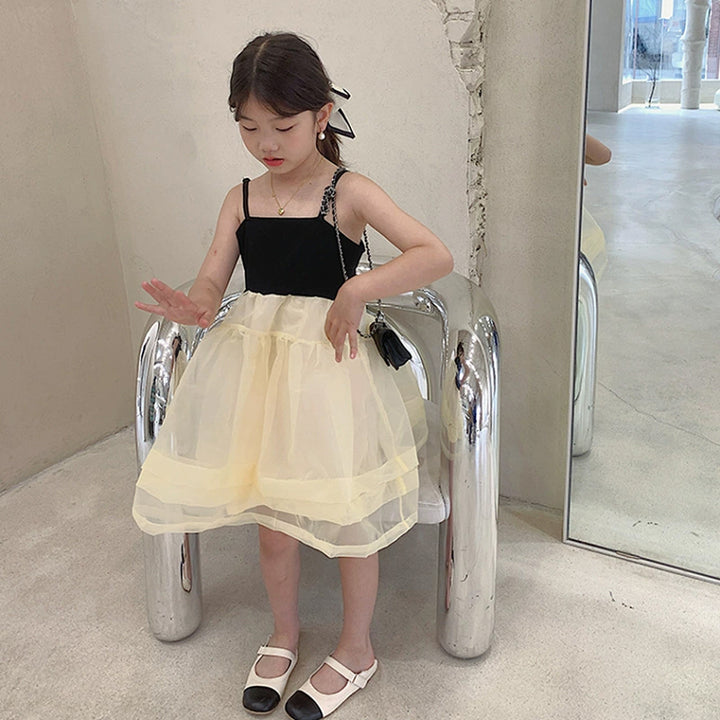 Solid A-Line Dress
