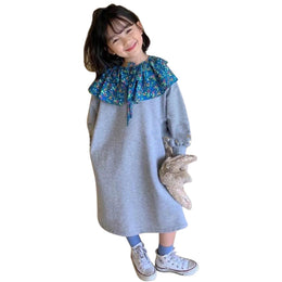 Girls A-Line Midi Dress