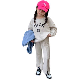 Girls Printed T-shirt with Trouser