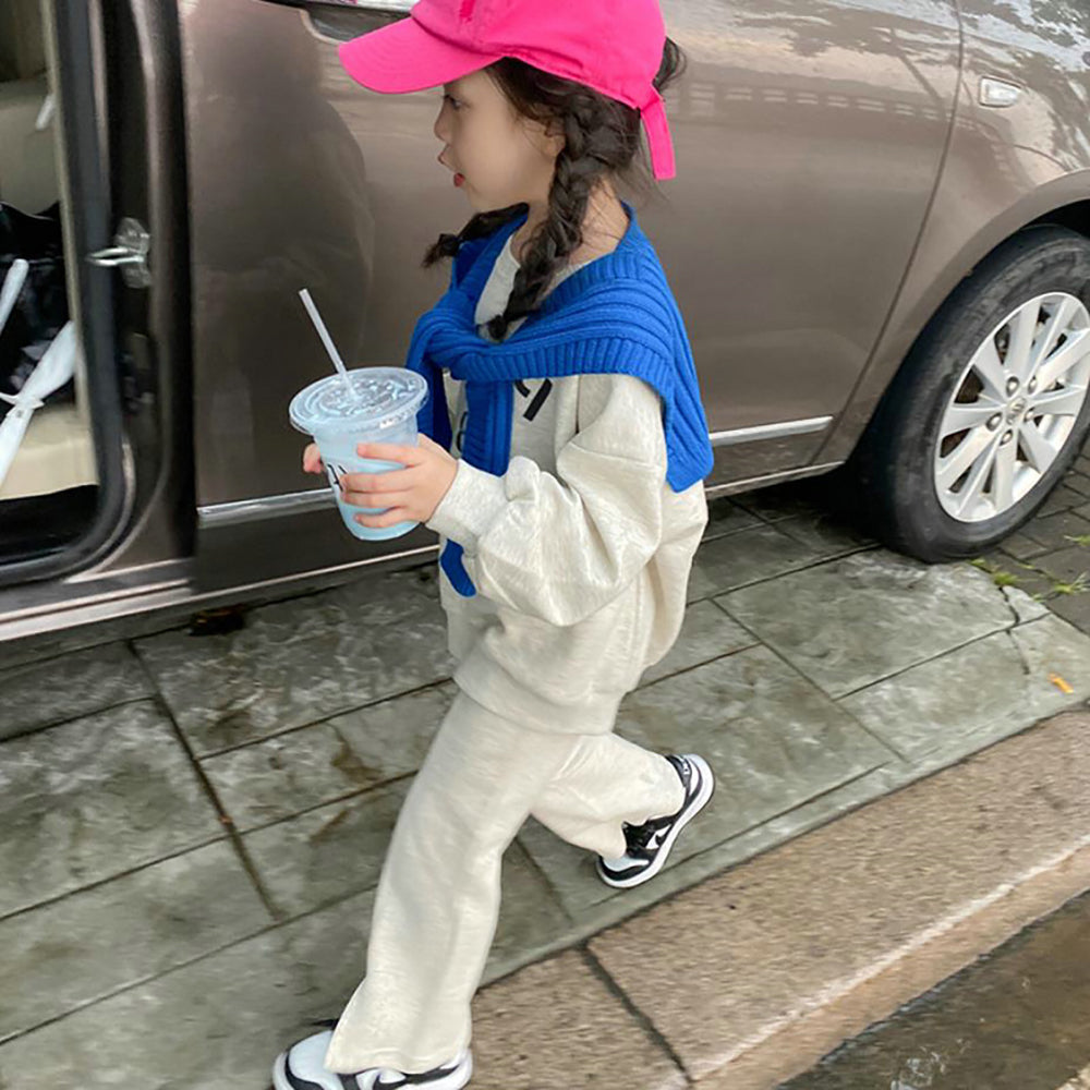 Girls Printed T-shirt with Trouser