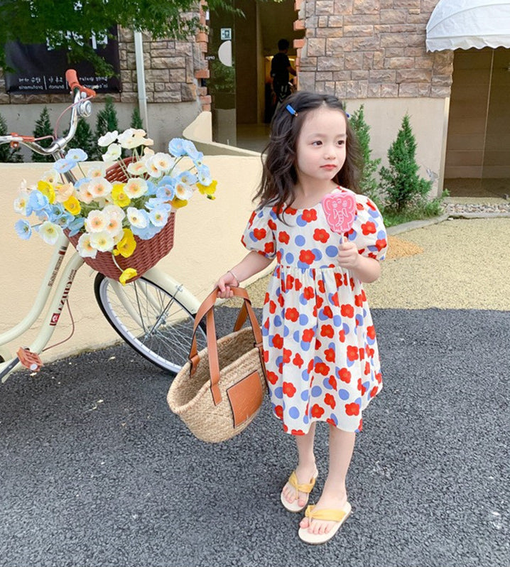 Floral A-Line Dress