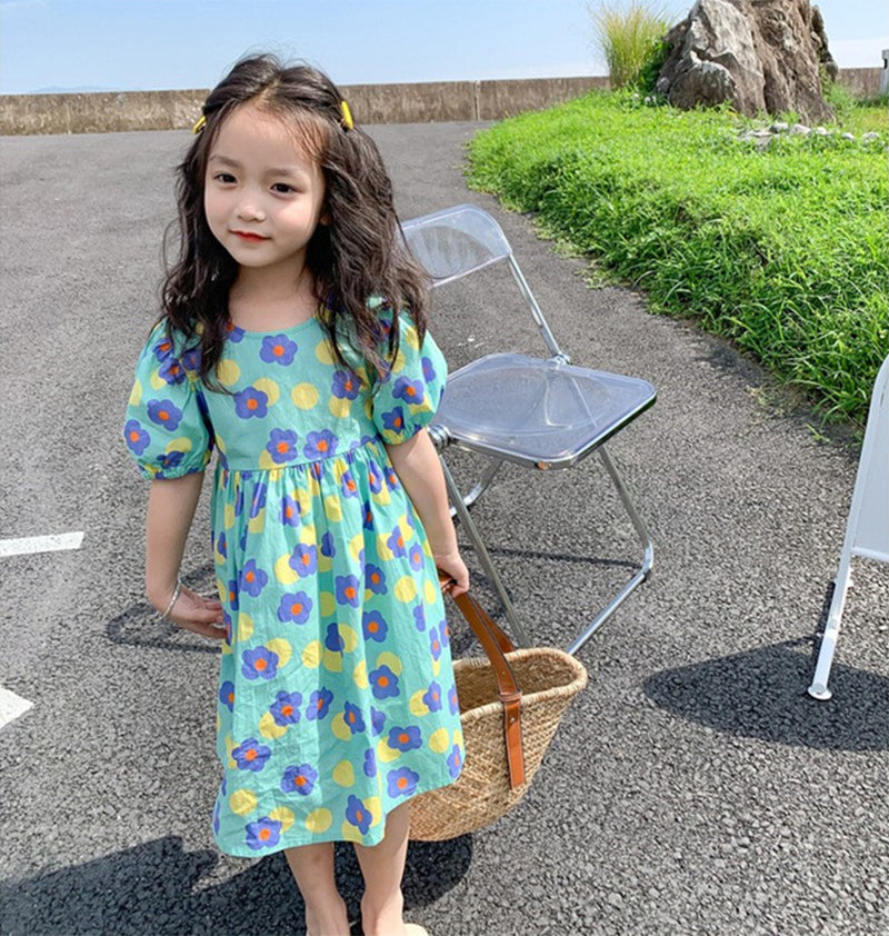 Floral A-Line Dress