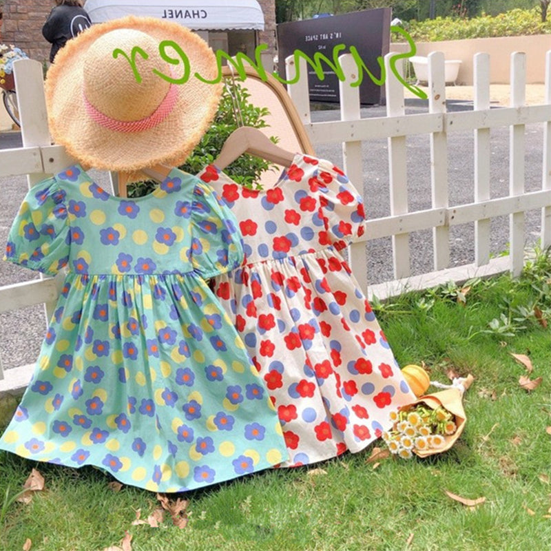 Floral A-Line Dress
