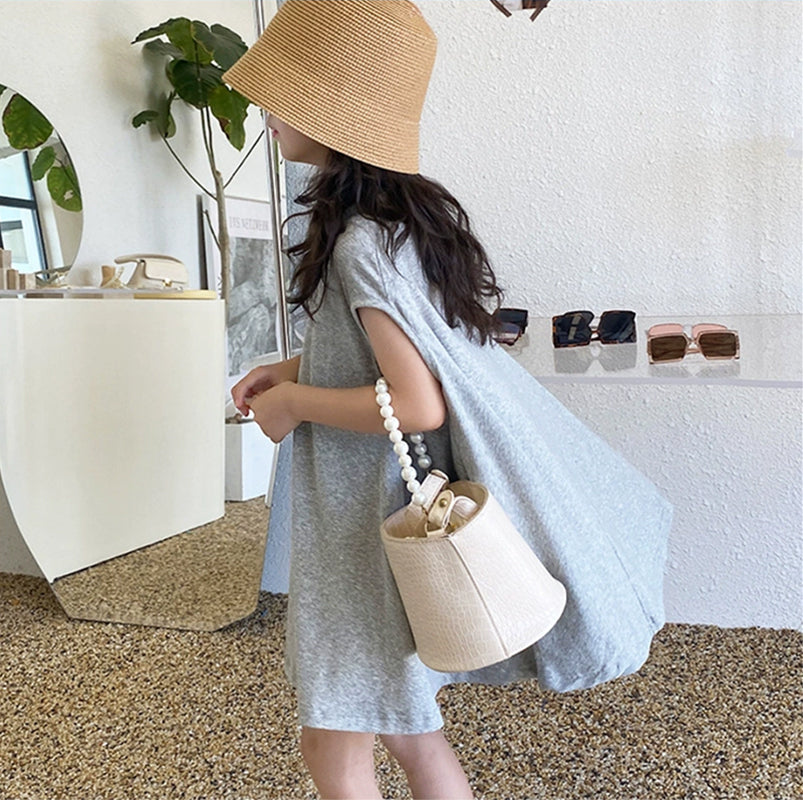 Solid Fit and Flare Dress