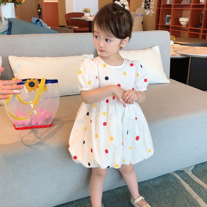 Polka Dots Balloon Dress