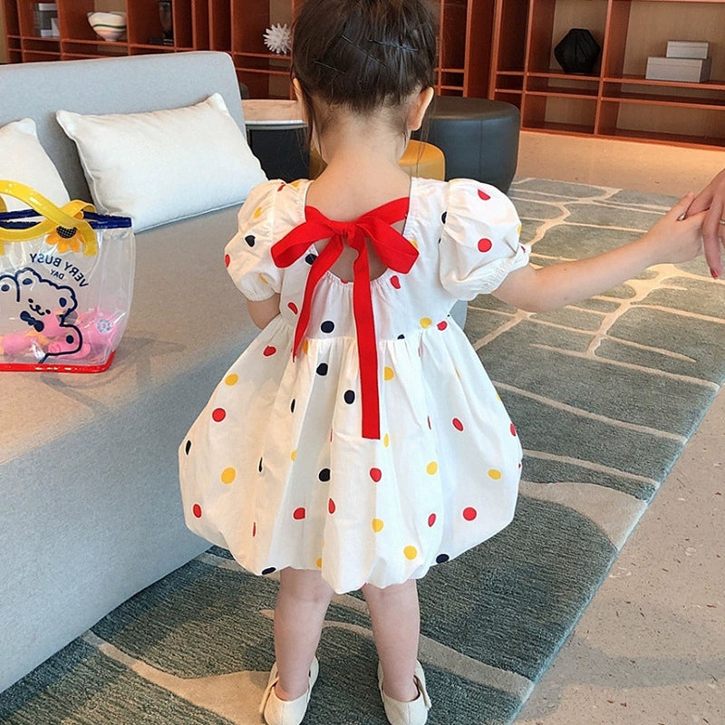 Polka Dots Balloon Dress