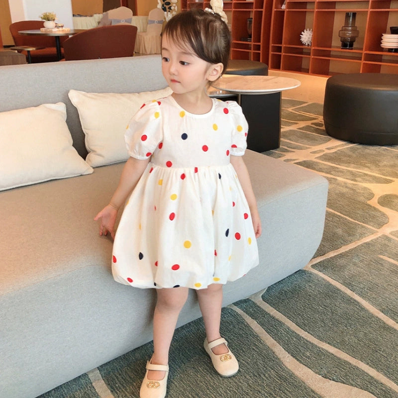 Polka Dots Balloon Dress