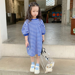 Striped T-shirt Dress