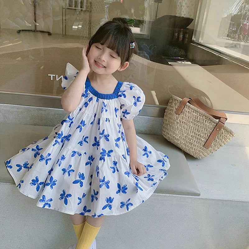 Floral Print A-Line Dress