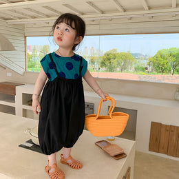 Girls Printed Pure Cotton Top With Capris