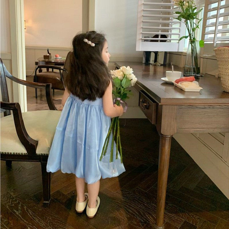 Girls Tiered A-Line Dress