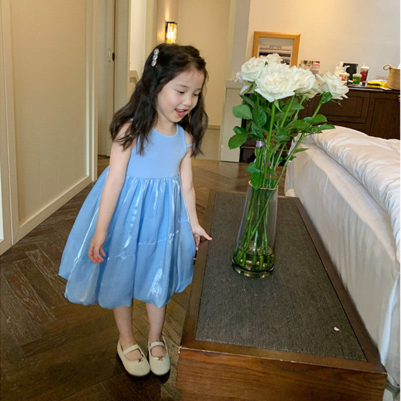 Girls Tiered A-Line Dress